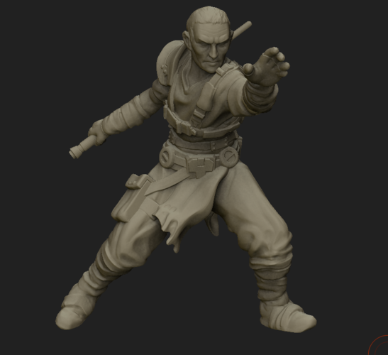 Avenging Acolyte 3D Print 207328 Avenging Acolyte 3D Print 207328