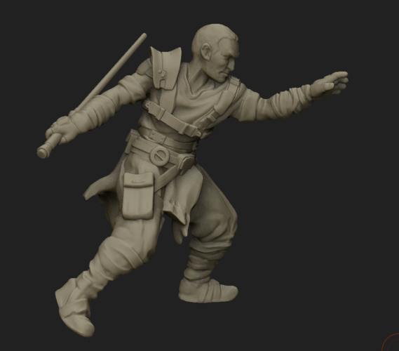 Avenging Acolyte 3D Print 207329 Avenging Acolyte 3D Print 207329