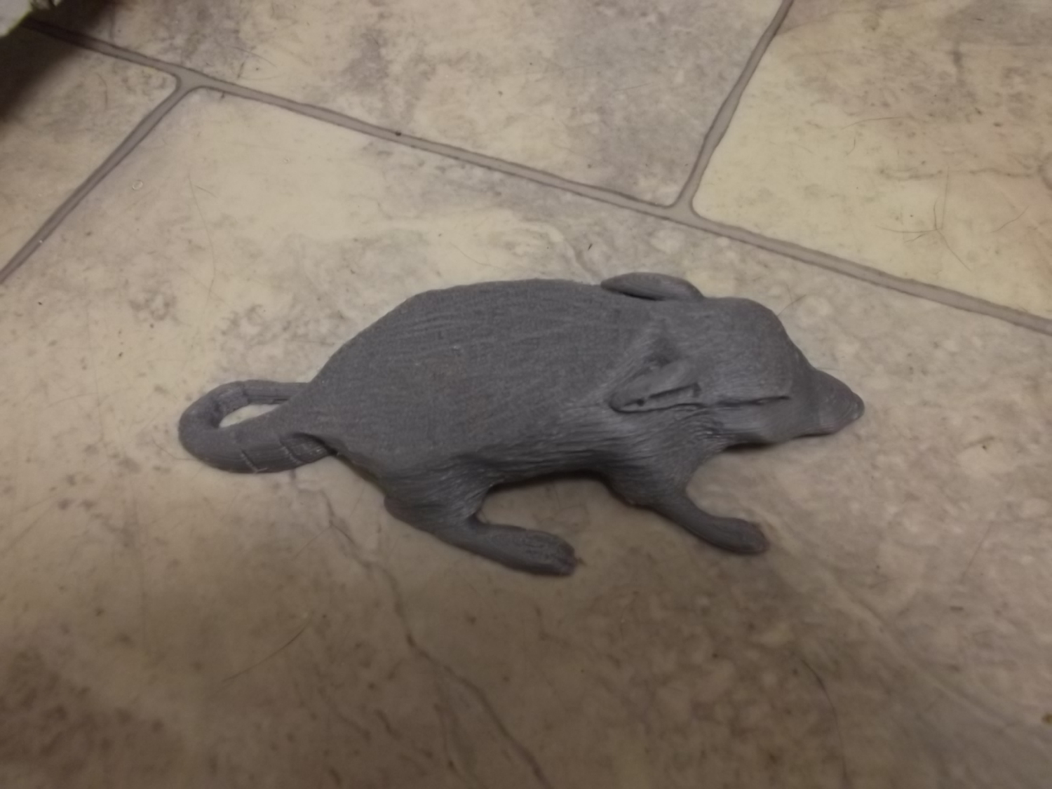 Dead Rat Doorstop. 3D Print 207336