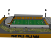 Small Port Vale - Vale Park 3D Printing 207674