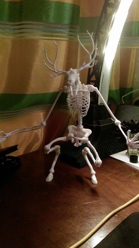 Wendigo Skeleton 3D Print 208156