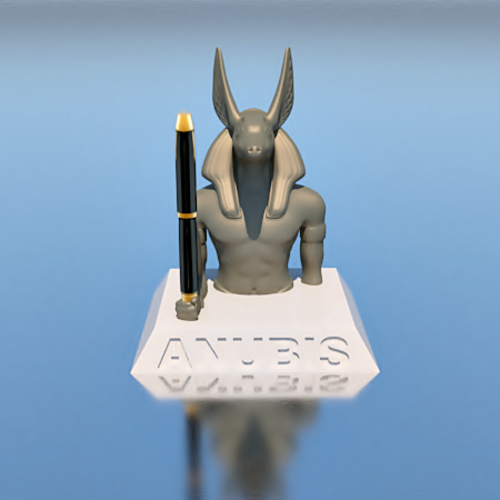 pen holder, ANUBIS 3D Print 208535