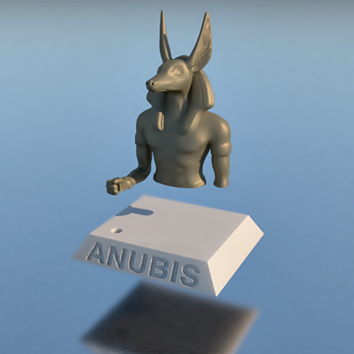 pen holder, ANUBIS 3D Print 208540