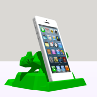 Small Phone holder, Tablet support 3D Printing 208653