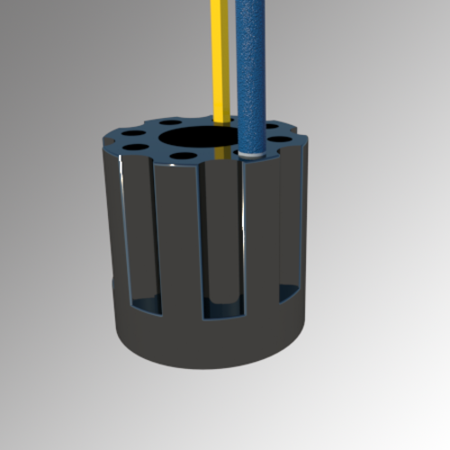 Pencil pot 3D Print 208668