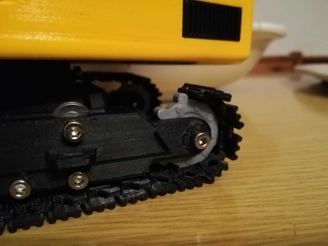 demo track excavator 3D Print 208793 demo track excavator 3D Print 208793