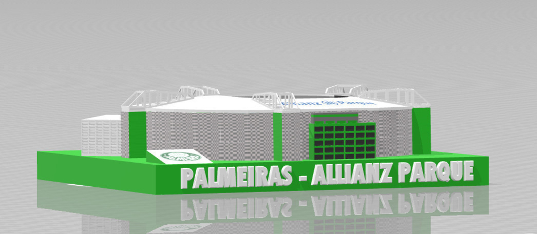 Palmeiras - Allianz Parque 3D Print 209006 Palmeiras - Allianz Parque 3D Print 209006