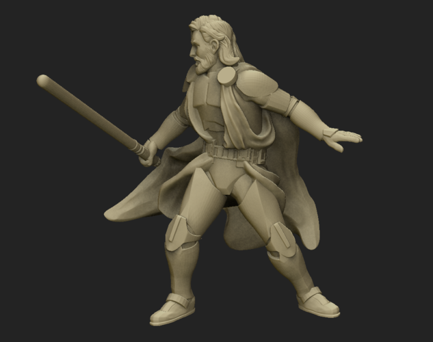 General Benjamin 3D Print 209052 General Benjamin 3D Print 209052