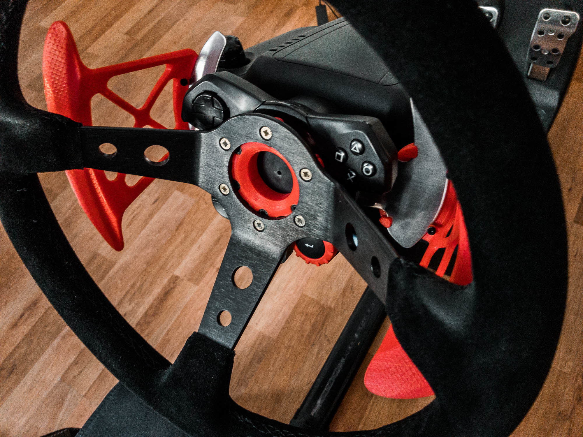 creatief Besparing middelen 3D Printed Shift Panel Logitech G29 Extentions for Real Steering Wheel by  mini.max | Pinshape