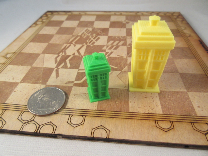 Doctor Who Chess Set Play Set 3D Print 209243