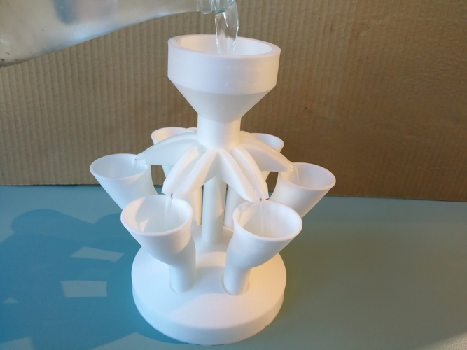 Party Shot distributor 3D Print 209862 Party Shot distributor 3D Print 209862