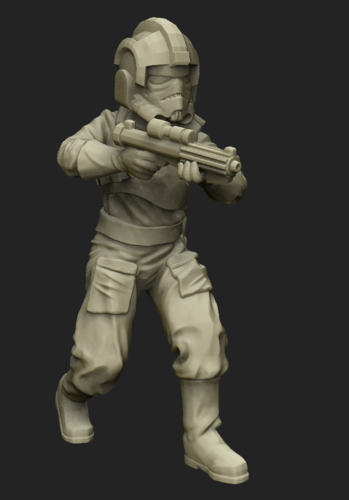 Ember Squad (with helmet) 3D Print 209898 Ember Squad (with helmet) 3D Print 209898