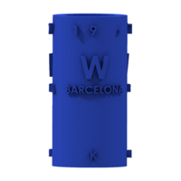 Small THE       W  BARCELONA CITY GIFT 3D Printing 210399