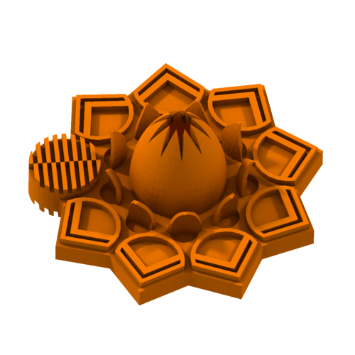 CITY GIFT DELHI - MODULAR 3D Print 210477 CITY GIFT DELHI - MODULAR 3D Print 210477