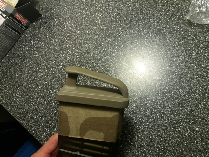 VFC H&K 417 fast mag plate. Airsoft. 3D Print 210723
