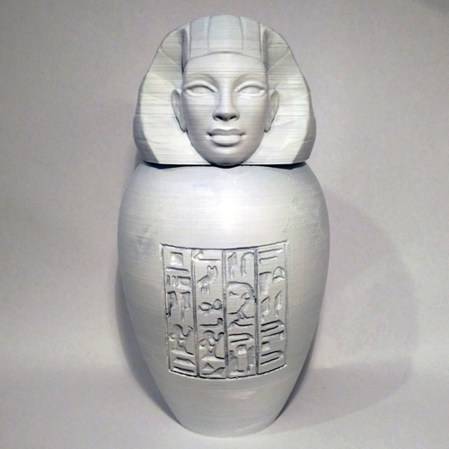 Ancient Egyptian Canopic Jar: Imsety 3D Print 210765