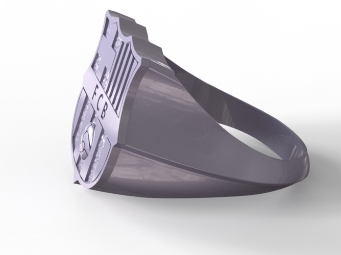 Barcelona ring 3D Print 210865 Barcelona ring 3D Print 210865