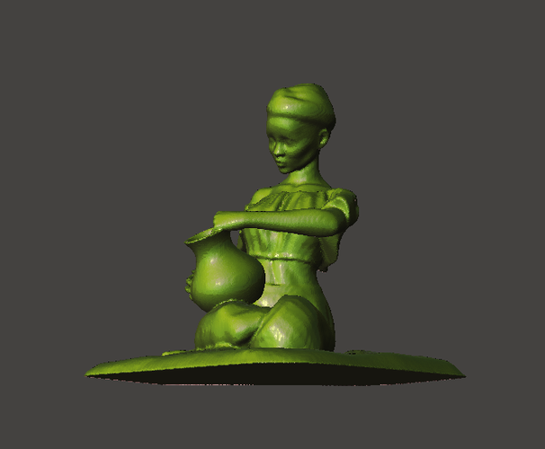 African Woman Sculpture Figure 3D Print 210999 African Woman Sculpture Figure 3D Print 210999