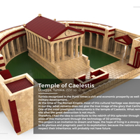 Small Carthage - Temple of Caelestis (Restitution) - 222 BC 3D Printing 211184