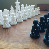 Spiral Chess Set (Large) - Thumbnail 2
