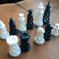 Spiral Chess Set (Large) - Thumbnail 3