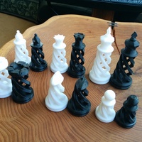 Spiral Chess Set (Large) - Thumbnail 5