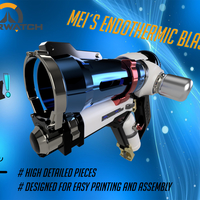 Small DIY Overwatch real size Mei Endothermic Blaster HQ printable kit 3D Printing 211502