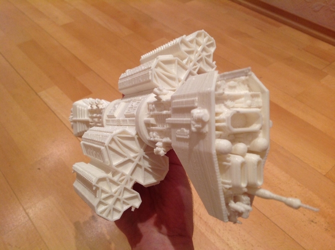 Babylon 5 Omega destroyer 3D Print 211586 Babylon 5 Omega destroyer 3D Print 211586