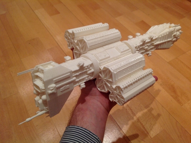 Babylon 5 Omega destroyer 3D Print 211587 Babylon 5 Omega destroyer 3D Print 211587