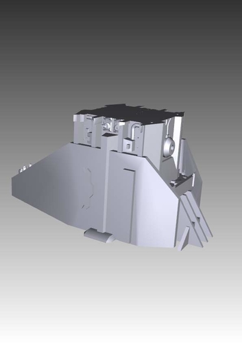 Babylon 5 Omega destroyer 3D Print 211592 Babylon 5 Omega destroyer 3D Print 211592