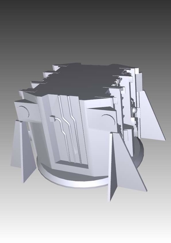 Babylon 5 Omega destroyer 3D Print 211594 Babylon 5 Omega destroyer 3D Print 211594