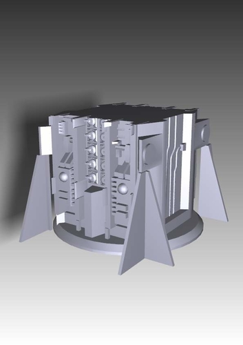 Babylon 5 Omega destroyer 3D Print 211595 Babylon 5 Omega destroyer 3D Print 211595