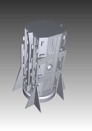 Babylon 5 Omega destroyer 3D Print 211598 Babylon 5 Omega destroyer 3D Print 211598