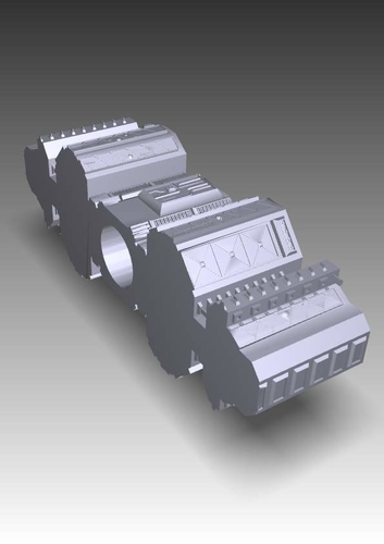 Babylon 5 Omega destroyer 3D Print 211602 Babylon 5 Omega destroyer 3D Print 211602