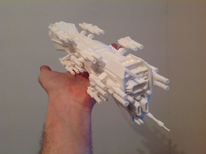 Babylon 5 Nova dreadnought 3D Print 211604 Babylon 5 Nova dreadnought 3D Print 211604
