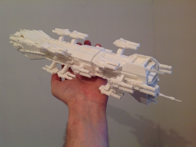 Babylon 5 Nova dreadnought 3D Print 211605 Babylon 5 Nova dreadnought 3D Print 211605