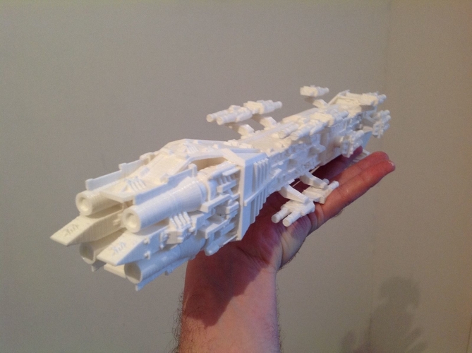 Babylon 5 Nova dreadnought 3D Print 211606 Babylon 5 Nova dreadnought 3D Print 211606