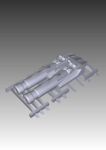 Babylon 5 Nova dreadnought 3D Print 211609 Babylon 5 Nova dreadnought 3D Print 211609