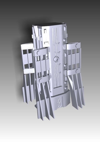 Babylon 5 Nova dreadnought 3D Print 211611 Babylon 5 Nova dreadnought 3D Print 211611