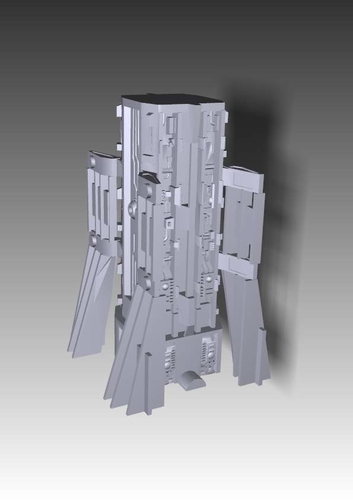 Babylon 5 Nova dreadnought 3D Print 211612 Babylon 5 Nova dreadnought 3D Print 211612