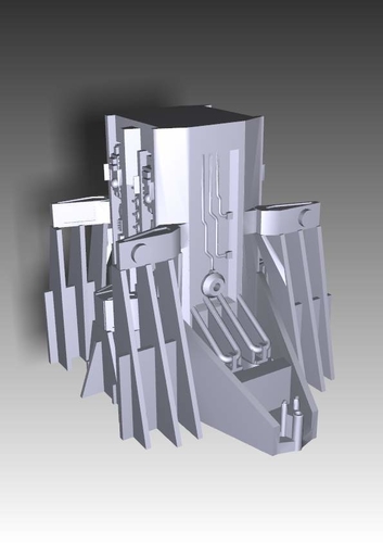 Babylon 5 Nova dreadnought 3D Print 211614 Babylon 5 Nova dreadnought 3D Print 211614