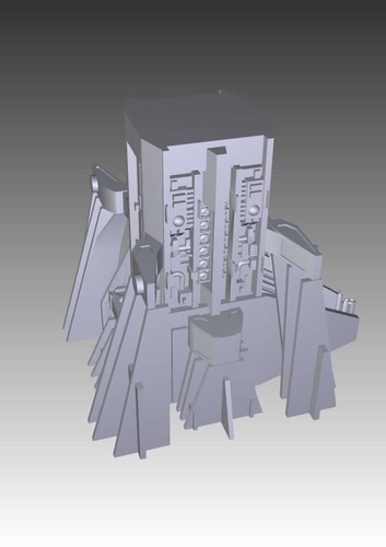 Babylon 5 Nova dreadnought 3D Print 211615 Babylon 5 Nova dreadnought 3D Print 211615