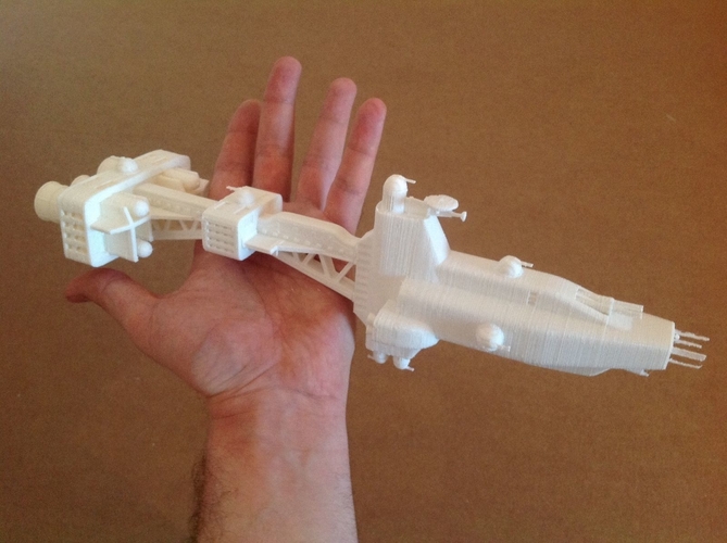 Babylon 5 Hyperion heavy cruiser 3D Print 211656 Babylon 5 Hyperion heavy cruiser 3D Print 211656
