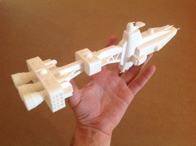 Babylon 5 Hyperion heavy cruiser 3D Print 211672 Babylon 5 Hyperion heavy cruiser 3D Print 211672