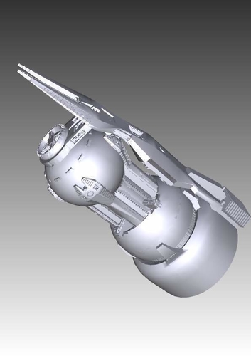 Babylon 5 space station 3D Print 211674 Babylon 5 space station 3D Print 211674