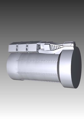 Babylon 5 space station 3D Print 211676 Babylon 5 space station 3D Print 211676