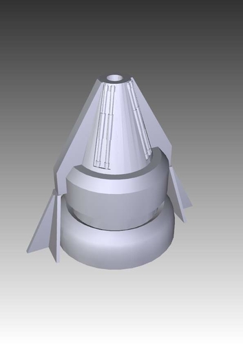 Babylon 5 space station 3D Print 211683 Babylon 5 space station 3D Print 211683