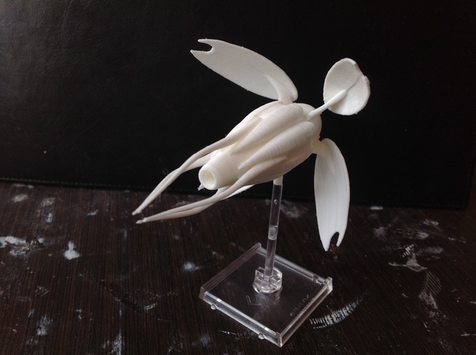 Babylon 5 Vorlon fighter 3D Print 211719 Babylon 5 Vorlon fighter 3D Print 211719