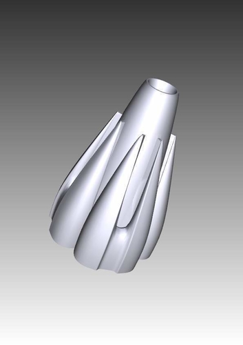 Babylon 5 Vorlon fighter 3D Print 211721 Babylon 5 Vorlon fighter 3D Print 211721