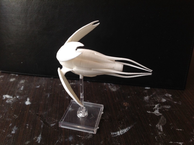 Babylon 5 Vorlon fighter 3D Print 211725 Babylon 5 Vorlon fighter 3D Print 211725